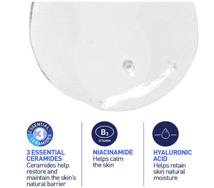 CeraVe Foaming Cleanser For Normal To Oily Skin (236ml) - Dermatologist-Developed Facewash | Non-Comedogenic And Fragrance-Free Cleansers For Acne-Prone Skin